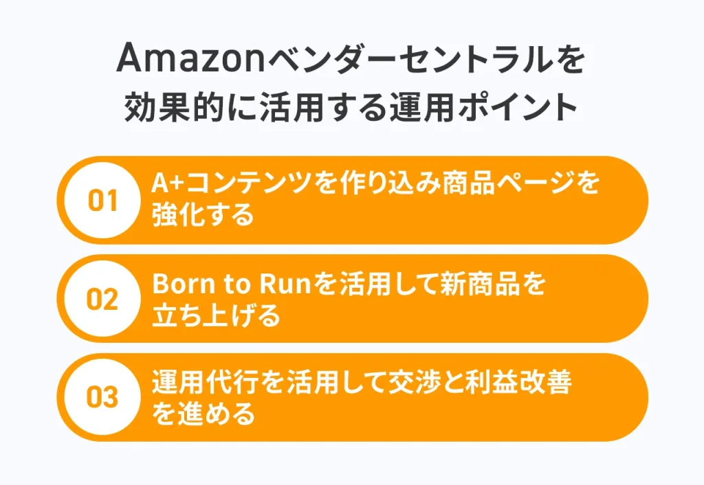 Amazonベンダーセントラルを効果的に活用する運用ポイント