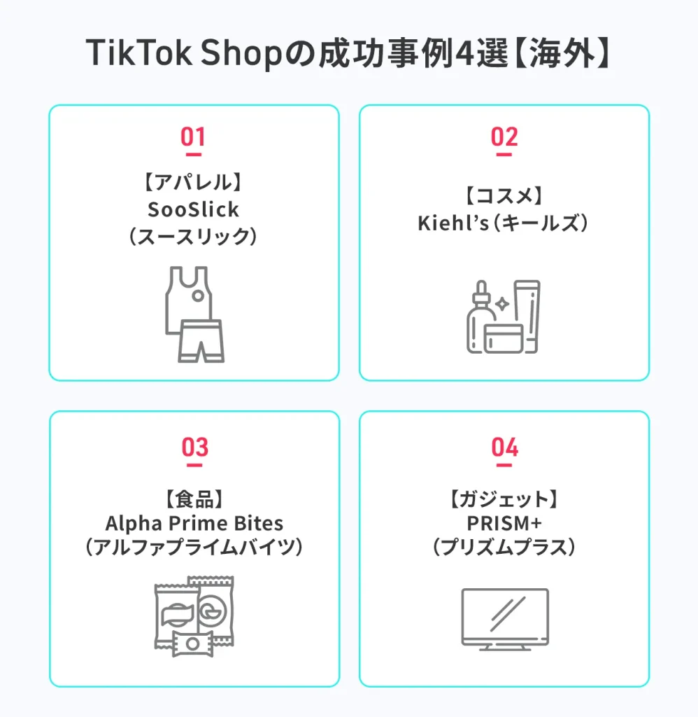 TikTok Shopの成功事例4選【海外】