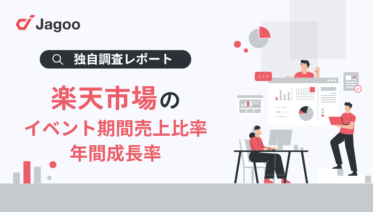 楽天市場におけるイベント売上比率・年間成長率の独自調査レポート
